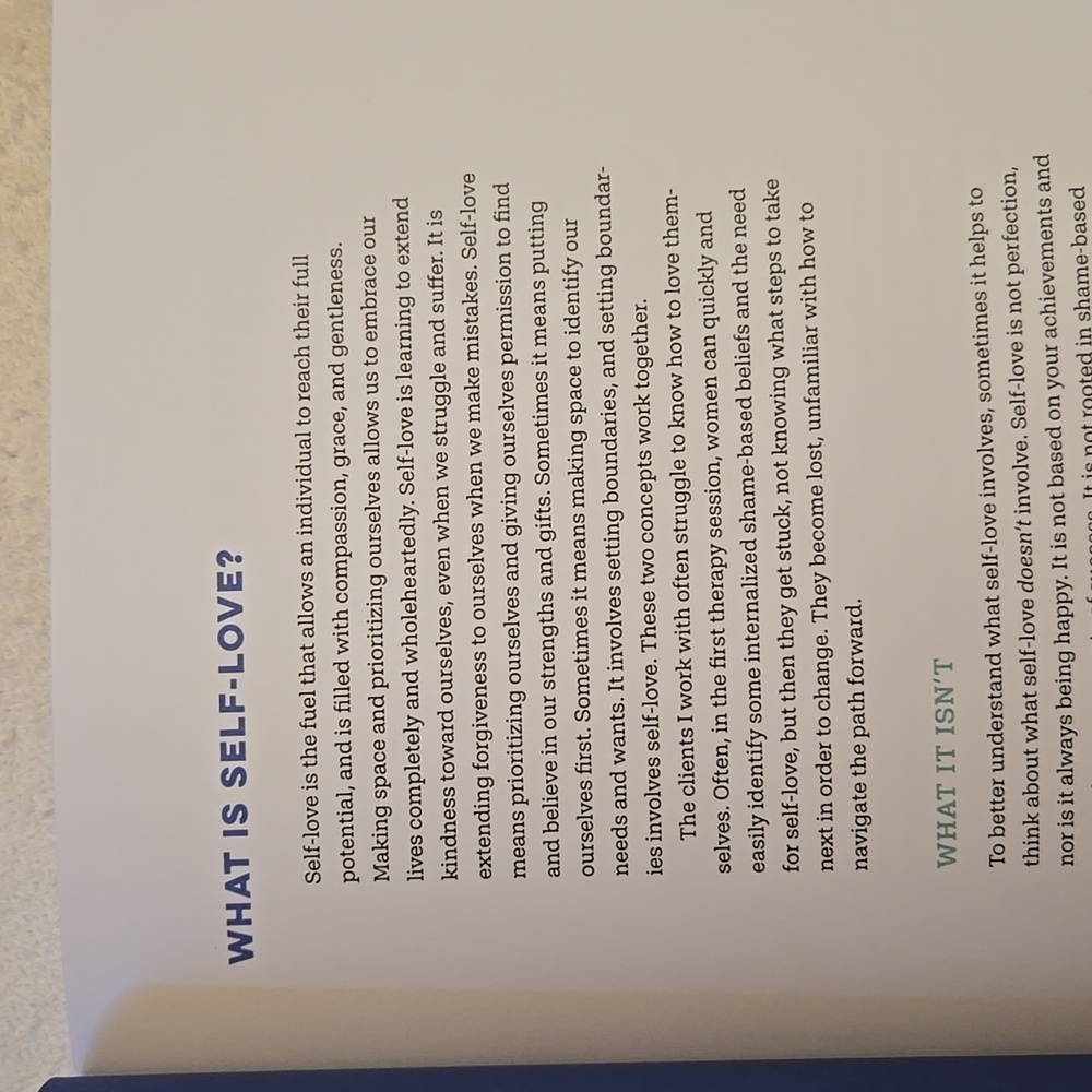 Book Titled "Self-Love Workbook For Wonen" - Picture 5 of 5